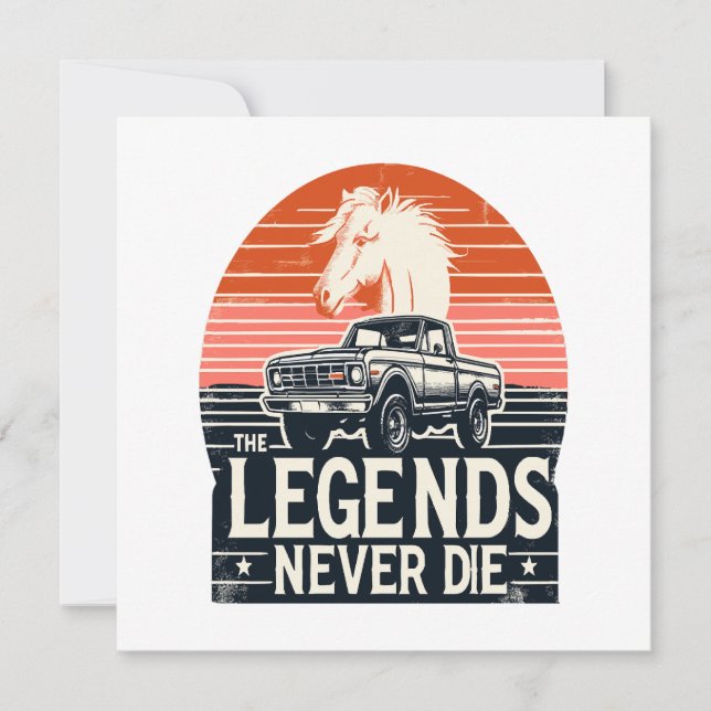 Legendes gaan nooit dood (Voorkant)
