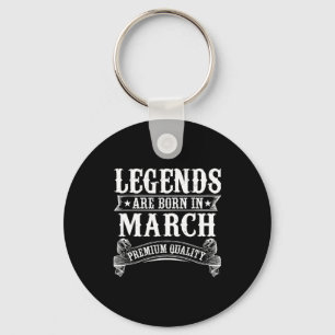 Legendes worden geboren in maart limit edition ver sleutelhanger