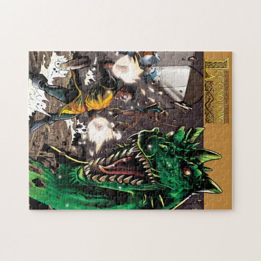 Legendlore puzzel legpuzzel (Horizontaal)