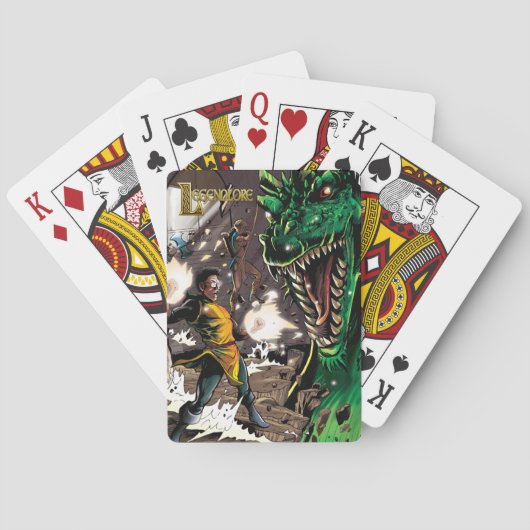 Legendlore speelkaarten (Achterkant)