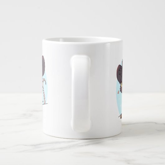Legends & Lattes Thimble Chibi-Mok Extra Grote Beker (Achterkant)