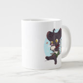 Legends & Lattes Thimble Chibi-Mok Extra Grote Beker (Voorkant rechts)