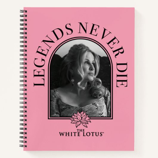 Legends Never Die - De Witte Lotus Notitieboek (Voorkant)