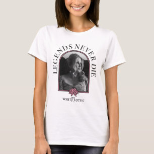 Legends Never Die - De Witte Lotus T-shirt