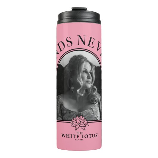 Legends Never Die - De Witte Lotus Thermosbeker (Voorkant)