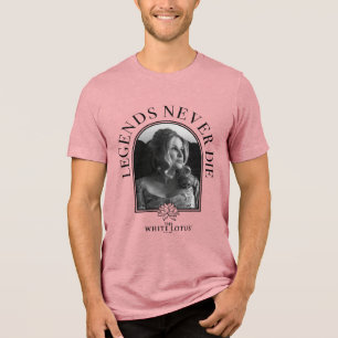 Legends Never Die - De Witte Lotus Tri-Blend Shirt