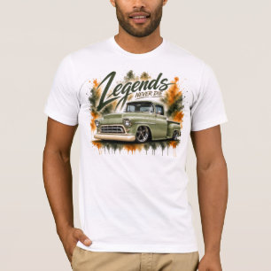 Legends Never Die Klassieke Truck T-Shirt