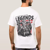 Legends United Men's Basic T-shirt 🪖 👕 (Dos)