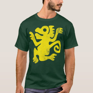 Legends van de verborgen tempelgroene aap t-shirt