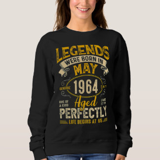 Legends werd geboren in april 1964 58e verjaardag trui