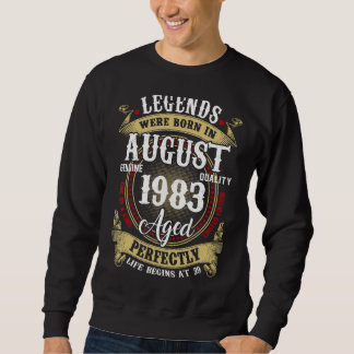 Legends werd geboren in augustus 1983 39e verjaard trui