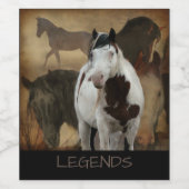 Legends Wijnetiketten Wijn Etiket (Enkel label)