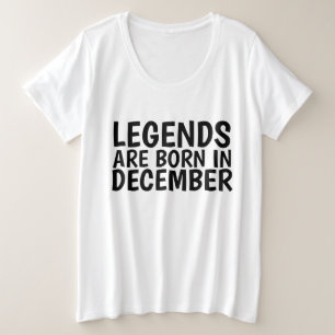 LEGENDS ZIJN GEBOREN IN DECEMBER T-shirts Sweatshi