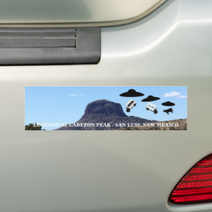 LEGENTEN VAN CABEZON PEAK - SAN LUIS, NIEUW MEXICO BUMPERSTICKER