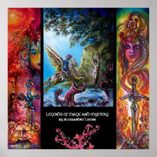 LEGENTEN VAN MAGISCHE EN MYSTERY 4 POSTER