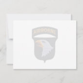 leger 101e vietnam patch in de lucht (Achterkant)