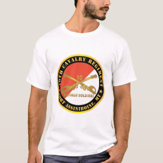 Leger - 10e cavalerieregiment - Fort Assiniboine, T-shirt