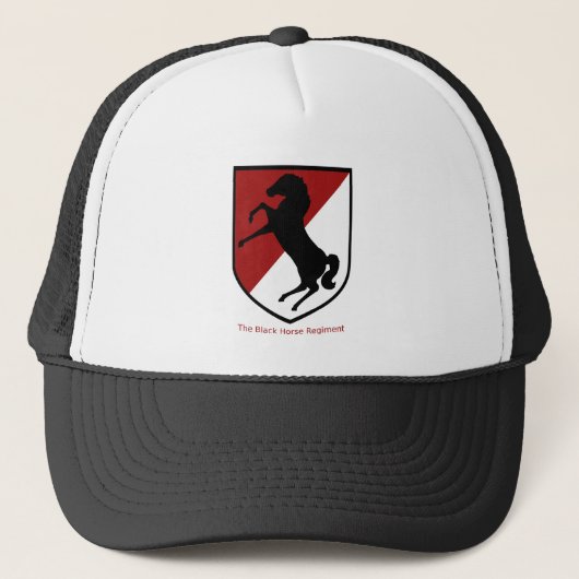 Leger 11e Armored Cavalry Regiment Trucker Pet (Voorkant)