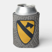 Leger 1e Cavalry Division Fort Hood Blikjeskoeler (Blikje Voorkant)