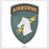 Leger 1e Special Ops Delta Force Contour Sticker (Vel)