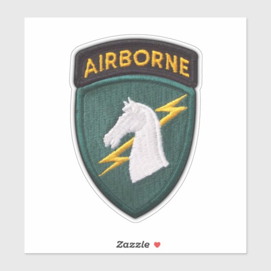 Leger 1e Special Ops Delta Force Contour Sticker (Vel)