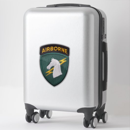 Leger 1e Special Ops Delta Force Contour sticker. Sticker (Koffer)