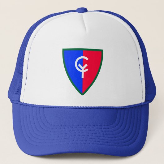 Leger 38e infanteriedivisie trucker pet (Voorkant)