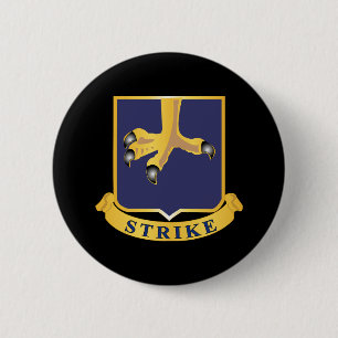 Leger - 502nd Infantry Regt - DUI wo txt Ronde Button 5,7 Cm