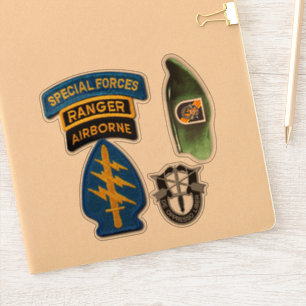 Leger 5e Special Forces Groep contour stickers