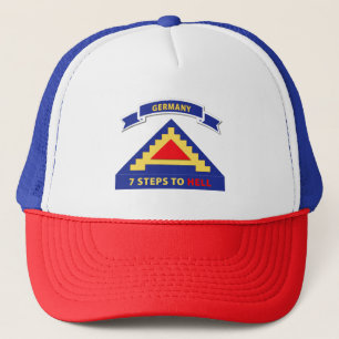 Leger - 7e Leger van de Verenigde Staten w 7 Steps Trucker Pet
