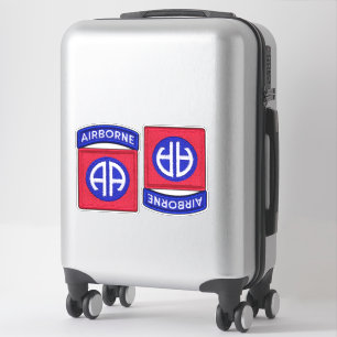 Leger 82e ABN Airborne Division Fort Bragg Contour Sticker