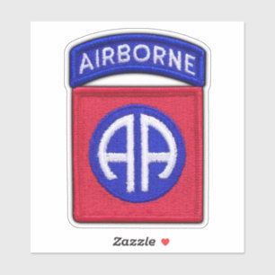 Leger 82e ABN DIV Fort Bragg Contour Sticker