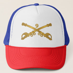 Leger - 9th Cavalry Branch wo Txt Trucker Pet