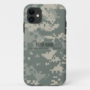 Leger ACU Camouflage Aanpasbaar iPhone 11 Hoesje