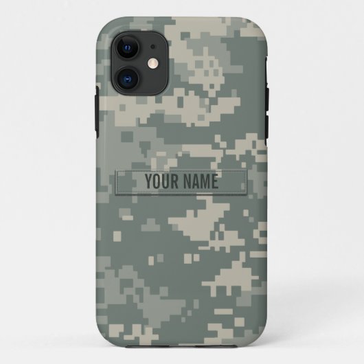 Leger ACU Camouflage  Case-Mate iPhone Case (Achterkant)