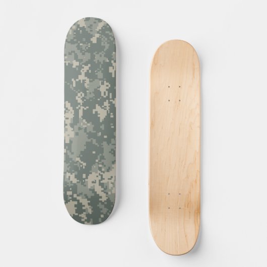 Leger ACU Camouflage Skateboard (Voorkant)