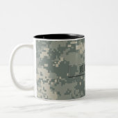 Leger ACU Camouflage  Tweekleurige Koffiemok (Links)