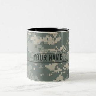Leger ACU Camouflage  Tweekleurige Koffiemok