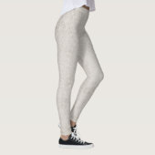 Léger beige Lit Leggings femmes (Droite)