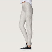 Léger beige Lit Leggings femmes (Gauche)
