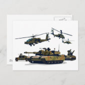 Leger Briefkaart (Voorkant / Achterkant)