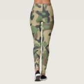 leger Camo Patterned | LEGGINGS (Achterkant)