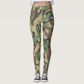 leger Camo Patterned | LEGGINGS (Voorkant)