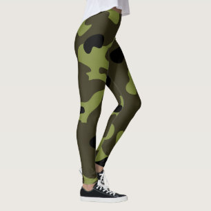 Leger Camouflagepatroon Leggings