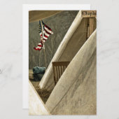 Leger Chaplain Briefpapier (Voorkant / Achterkant)