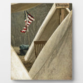 Leger Chaplain Fotoplaat (Voorkant)