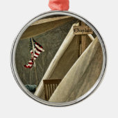 Leger Chaplain Metalen Ornament (Voorkant)