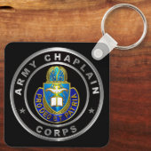 Leger Chaplain Sleutelhanger (Achterkant)