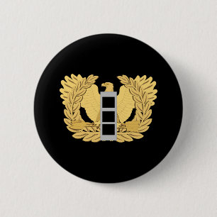 Leger - Chief Warrant Officer - W03 - Flat - Eagle Ronde Button 5,7 Cm