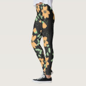 Léger Citrouille Orange et Leggings noirs (Gauche)